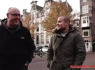 European Woman In A Suggestive Encounter