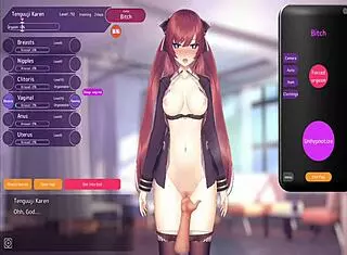 I trained the bitch in this hentai game.