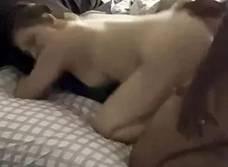 Daddy and teen girl share intimate suggestive moment