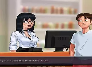 summer time saga unc part 27 with massive jenny 😍🎮