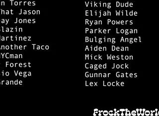 dozen of hunks and jocks breed raw and eat assholes in orgy 😈