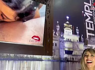 lina henao gets horny watching her own deepthroat cum on face video