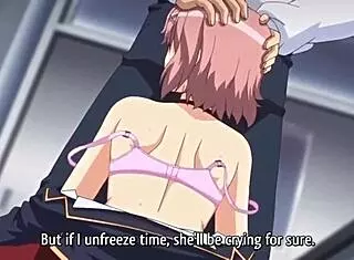 Hentai threesome with doggystyle in school