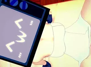 The tv woman needs a quick energy boost before resting