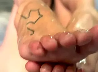 Latina Shows Off Her Feet and Cute Ass