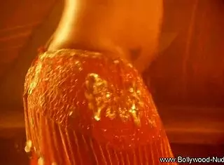 Cute indian lady dances
