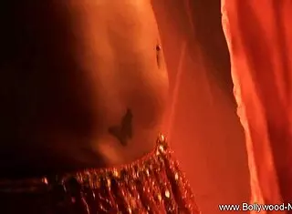 Cute indian lady dances