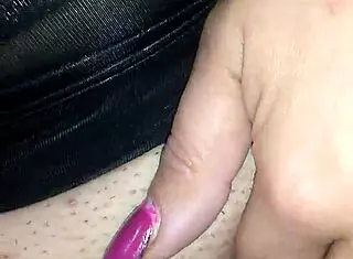 i'm bound with black dildo in my mouth, masturbating hard