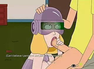 Rick and Morty AI Speech in Animated Home Adventure