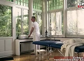 uhh, deutsche skinny blonde teen 18+ seduces at massage sex...