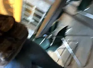 Hidden candid voyeur ass video