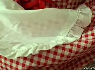 Britney's Red Pussy Riding Cock Hard And Deep