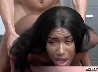 Beautiful BLM Protester Ashley Leigh Punished Hard