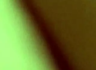 Doggystyle Fucking Hairless Pussy With Big Cock On Bed Edge.