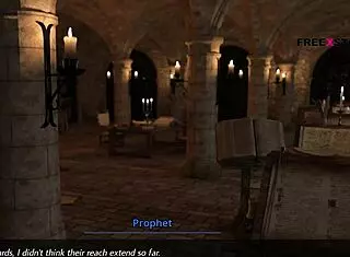 Helan’s steamy sex scenes with Prophet in Dreams of Desire hentai world