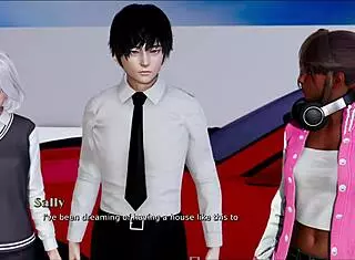 my real desire 46 explores big tits and ass in cartoon