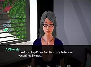 exploring my new family in anime style