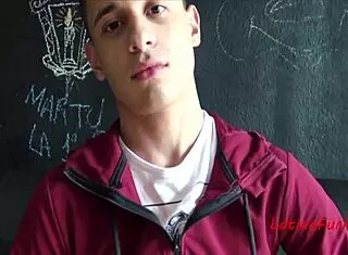 latino men feel aroused following instructions to fuck for cash in gay pov