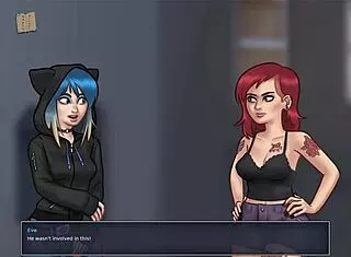 In summertime saga the 69 with big ass anime girls is intense