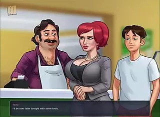 In summertime saga the 69 with big ass anime girls is intense