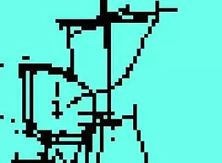 Watch my pixel doll suck cock?