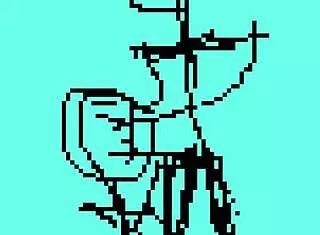 Watch my pixel doll suck cock?