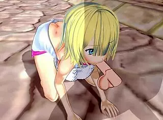 Horny 3D Cartoon Rides Huge Cock With Big Ass And Tits