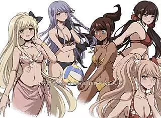 Enoshima Junko From Danganronpa In Hentai Adventure