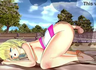 Horny 3D Cartoon Rides Huge Cock With Big Ass And Tits