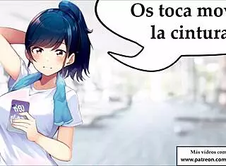 In the GYM, she guides you through new MASTURBATION techniques in this JOI roleplay.