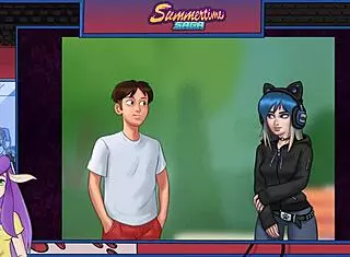 Summertime saga part 12 with teacher cosplay