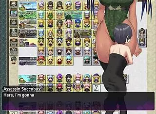 Check out these missed parts from Incubus Quest hentai femdom game