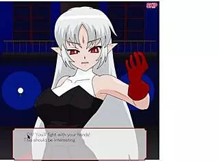 just one try and i nailed vampire hunter n with a creampie