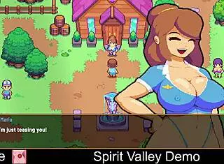 Spirit Valley Hentai Anime Game Demo With Wild Action!