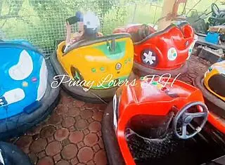 Horny Asian Couple Engages In Risky Public Fucking With Creampie In Amusement Park