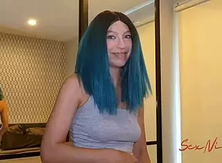 The hotel only had one bed for me and my best friend 😅