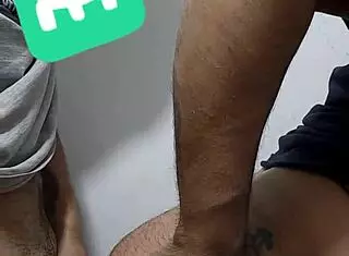 i’m pounding hard with security guy now