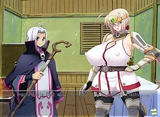 Horny heroine Ingrid gets milked and gangbanged in episode four!