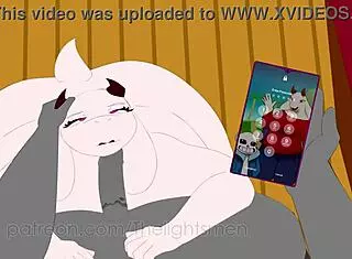 casual toriel animation from undertale gets animated in fun way