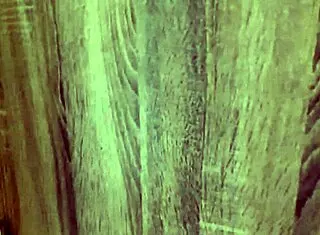 Skinny Blonde Girl Gives Wet Blowjob in Shower. Her Small Waist Shines Under Water Drops.