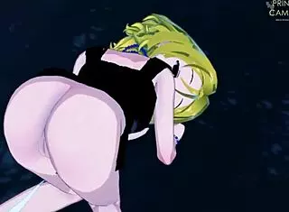 Anna exorcises with wet vagina