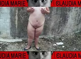 Impossible Positions To Lick Fat Woman's Pussy On Street, Loving Her Juices And Flows Until She Cums