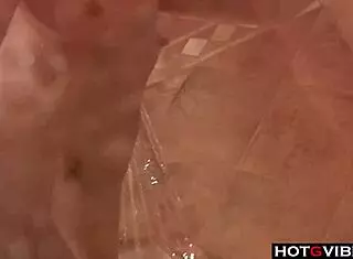 Sexy redhead fingers her pussy in the shower 😍