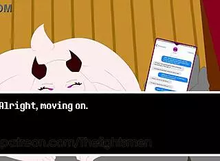 casual toriel animation from undertale gets animated in fun way