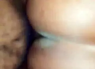 amateur MILF takes HUGE BLACK COCK in DOGGIE STYLE anal