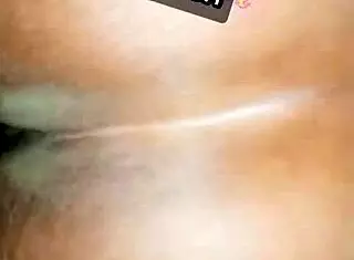 amateur MILF takes HUGE BLACK COCK in DOGGIE STYLE anal