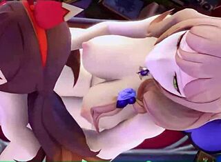 Lisa Amber'i Futa Genshin Impact'te Sert Köpek Pozisyonu Seks Sesleriyle Domine Ediyor