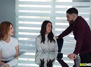 Wow! Abby Somers In Hot Threesome With Doctor!