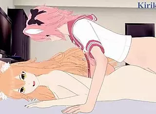 Saber, Suzuka Gozen, Astolfo Intense Hentai Sex