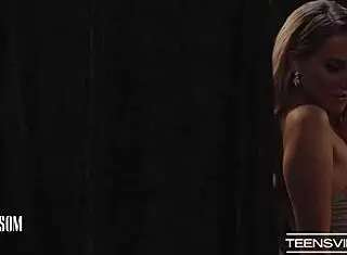 vanity, seth gamble, and blake blossom in hardcore pov blowjob scene